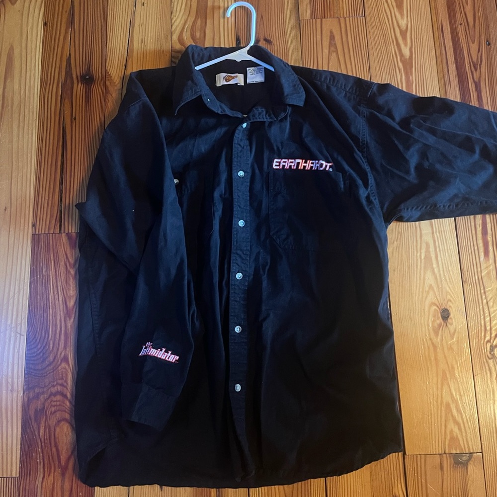 Vintage Dale Earnhardt button up flannel